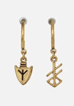 Brunnhilde Earrings - Gold