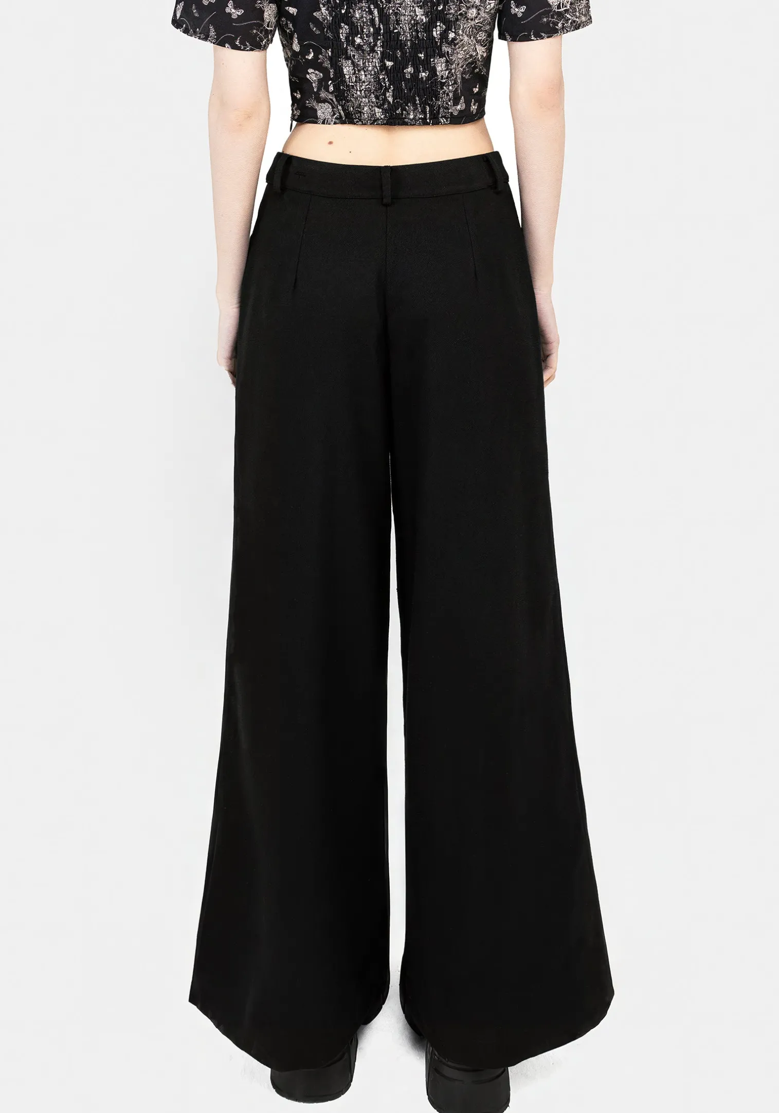 Camilla Wide Leg Pleated Trousers