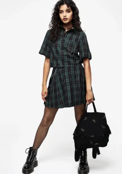 Cardio Check Cotton Button Up Shirt