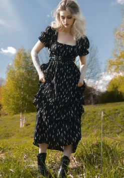 Carmel Layered Midaxi Dress