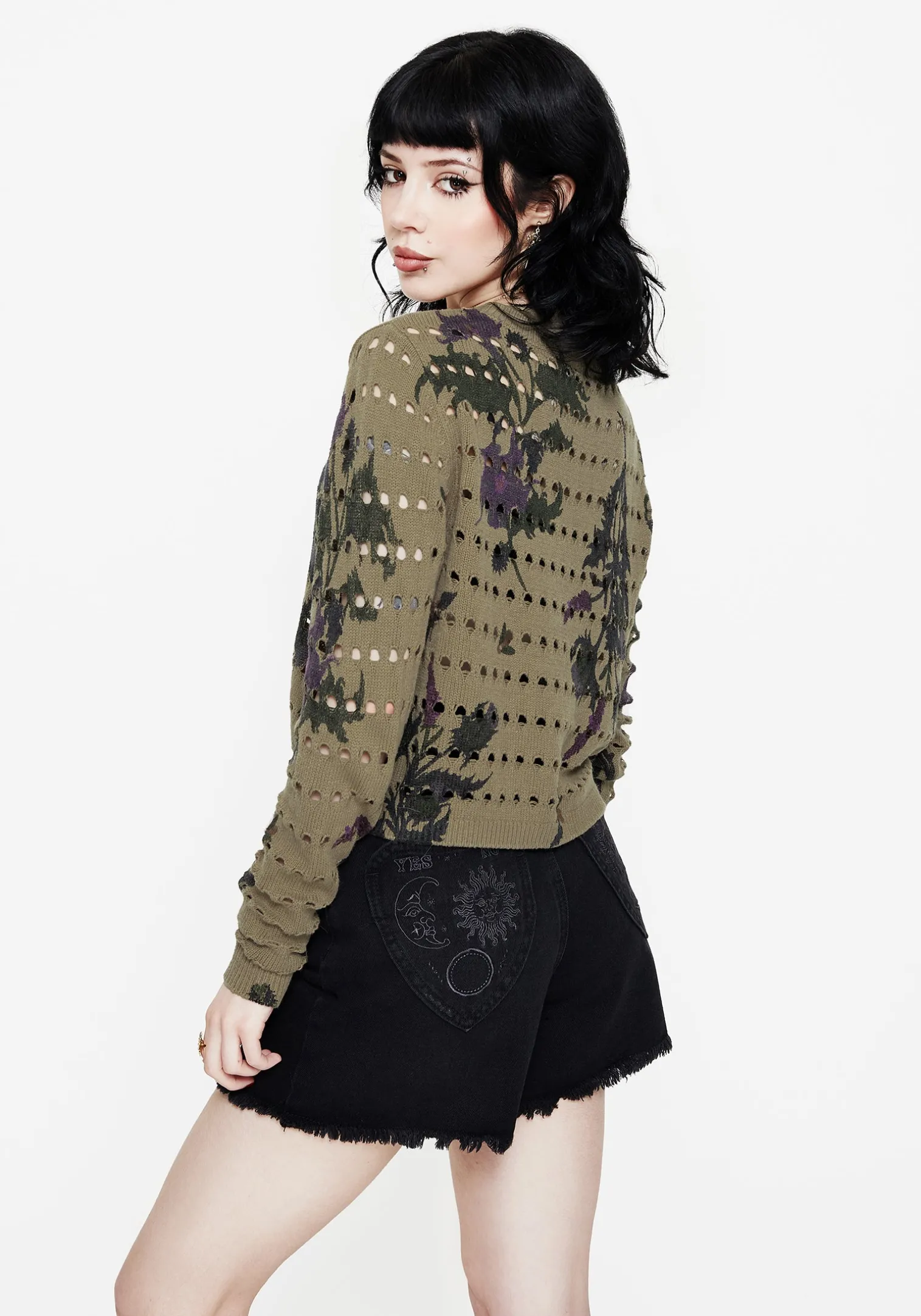Cassandra Floral Knit Jumper
