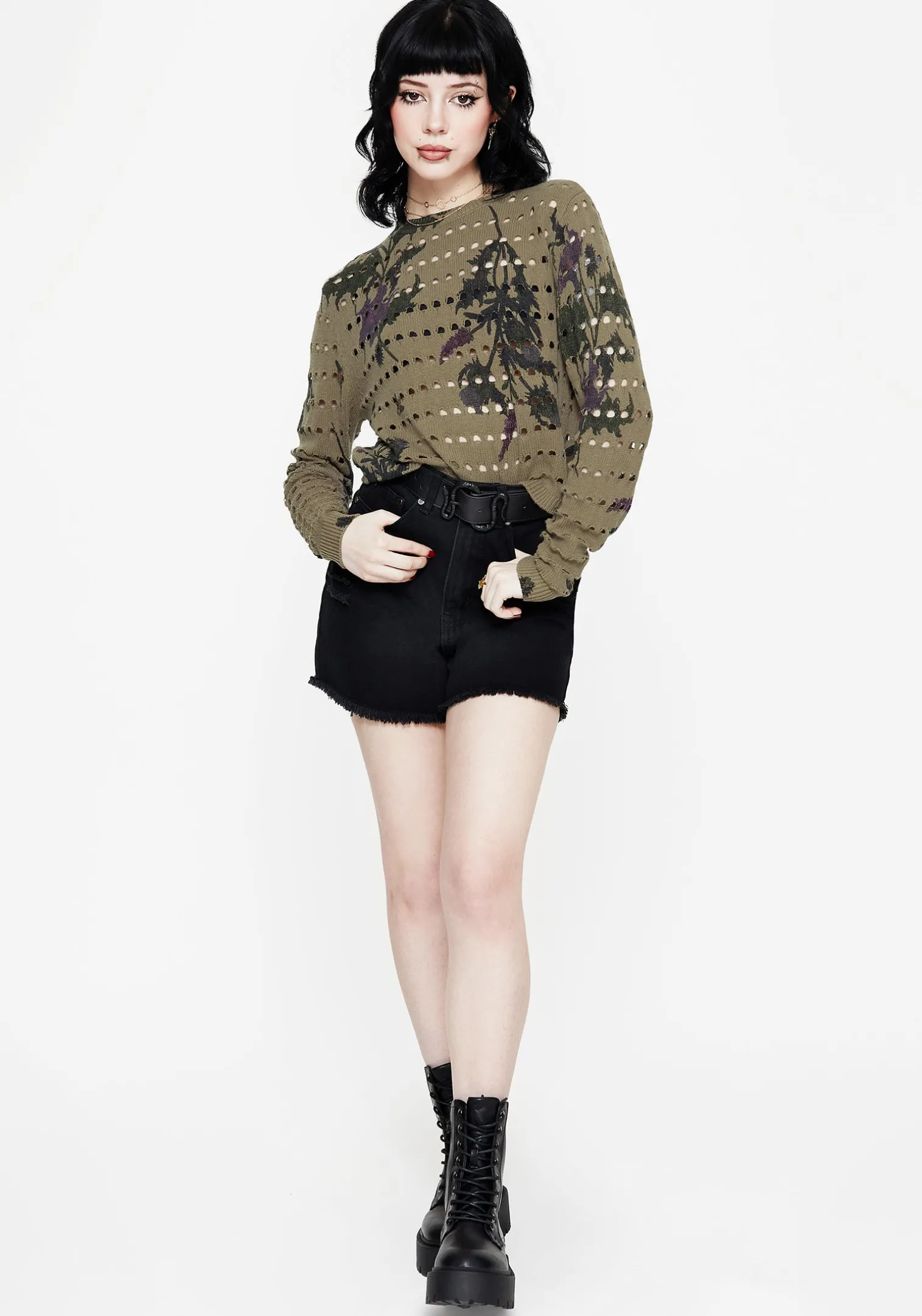 Cassandra Floral Knit Jumper