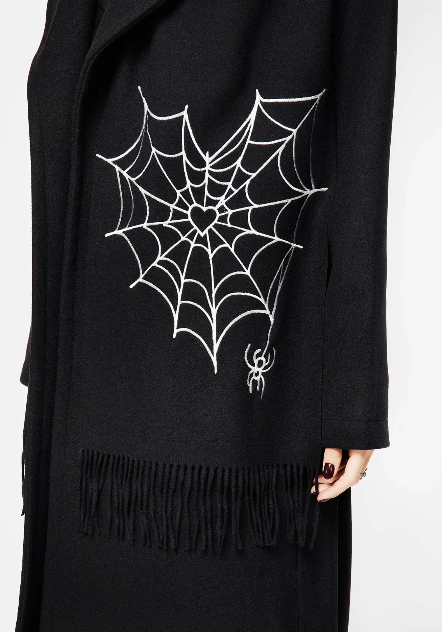 Catch Feelings Embroidered Scarf