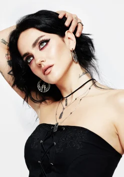 Cathedral Gothic Hoop Earrings