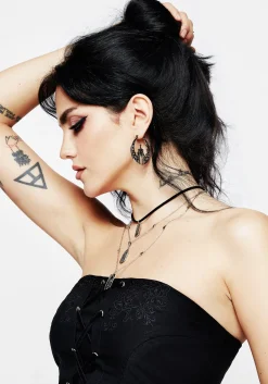 Cathedral Gothic Hoop Earrings
