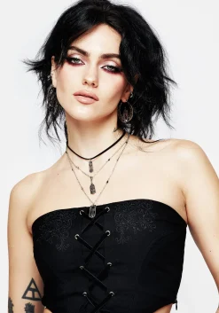 Cathedral Gothic Layered Necklace