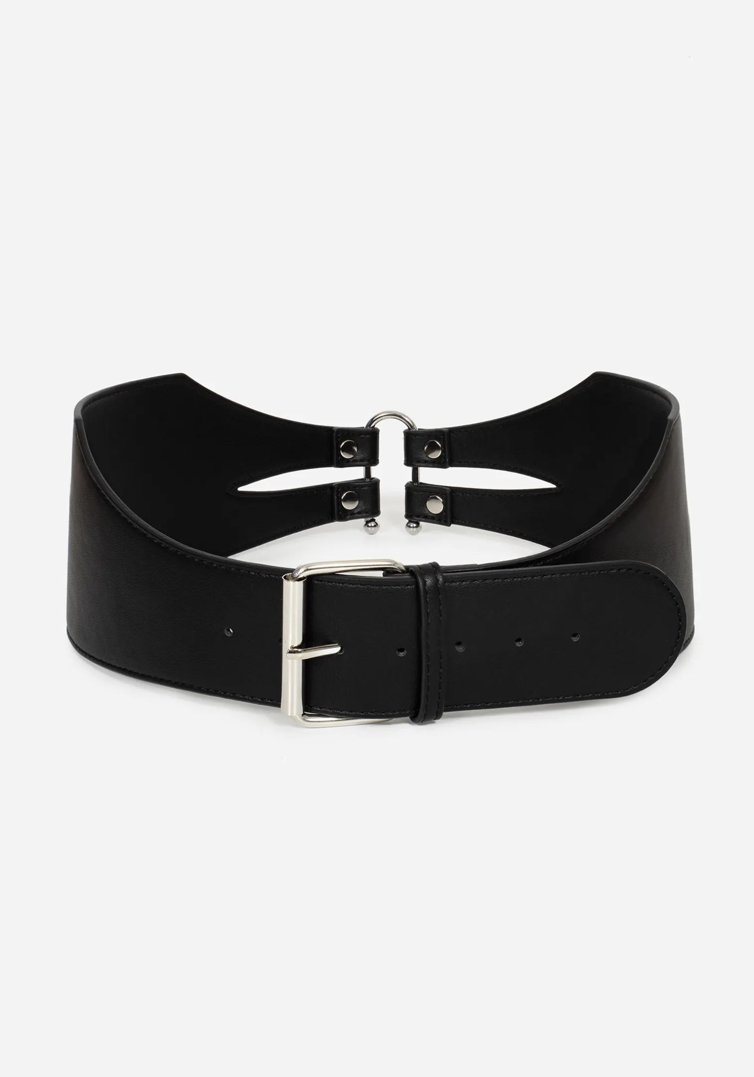 Chasm Oval Detail Waist Belt