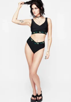 Christella Fern Twist Bikini Top