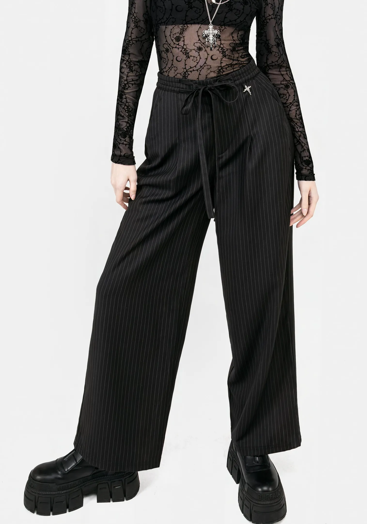 Claudia Wide Leg Trousers