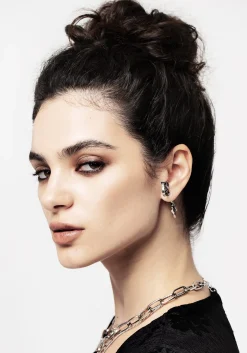 Claustrum Gothic Key Earrings