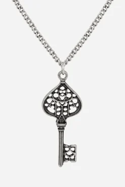 Claustrum Gothic Key Layered Necklace