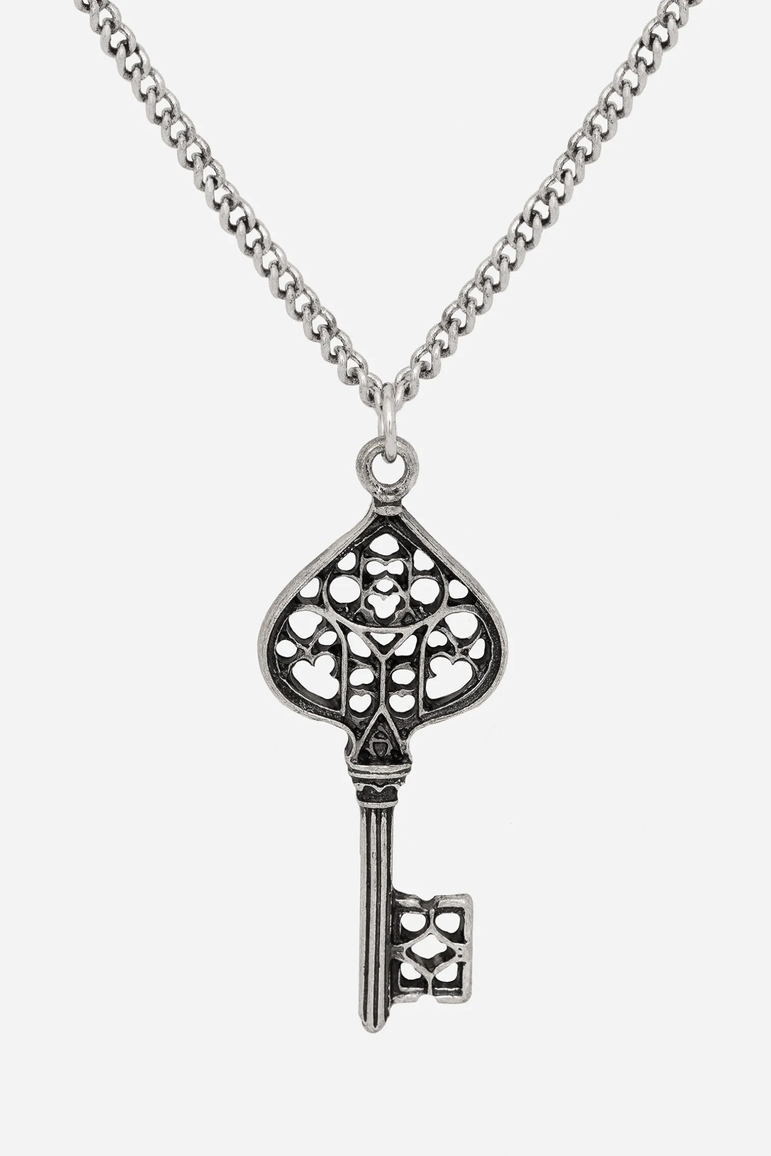 Claustrum Gothic Key Layered Necklace
