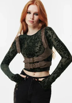Clementine Buckle Cut Out Harness