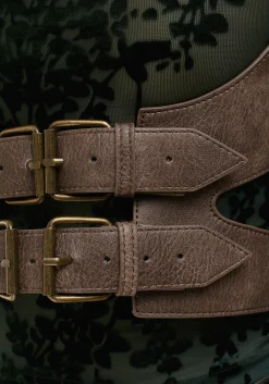 Clementine Buckle Cut Out Harness