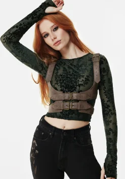 Clementine Buckle Cut Out Harness