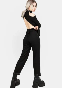 Clover Check Contrast Trousers