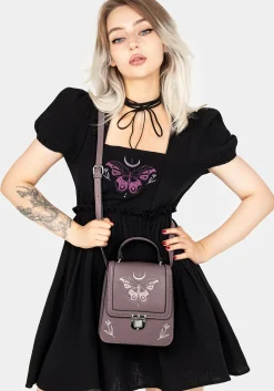 Cocoon Butterfly Crossbody Mini Satchel Bag