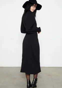 Cora Button Up Midaxi Dress