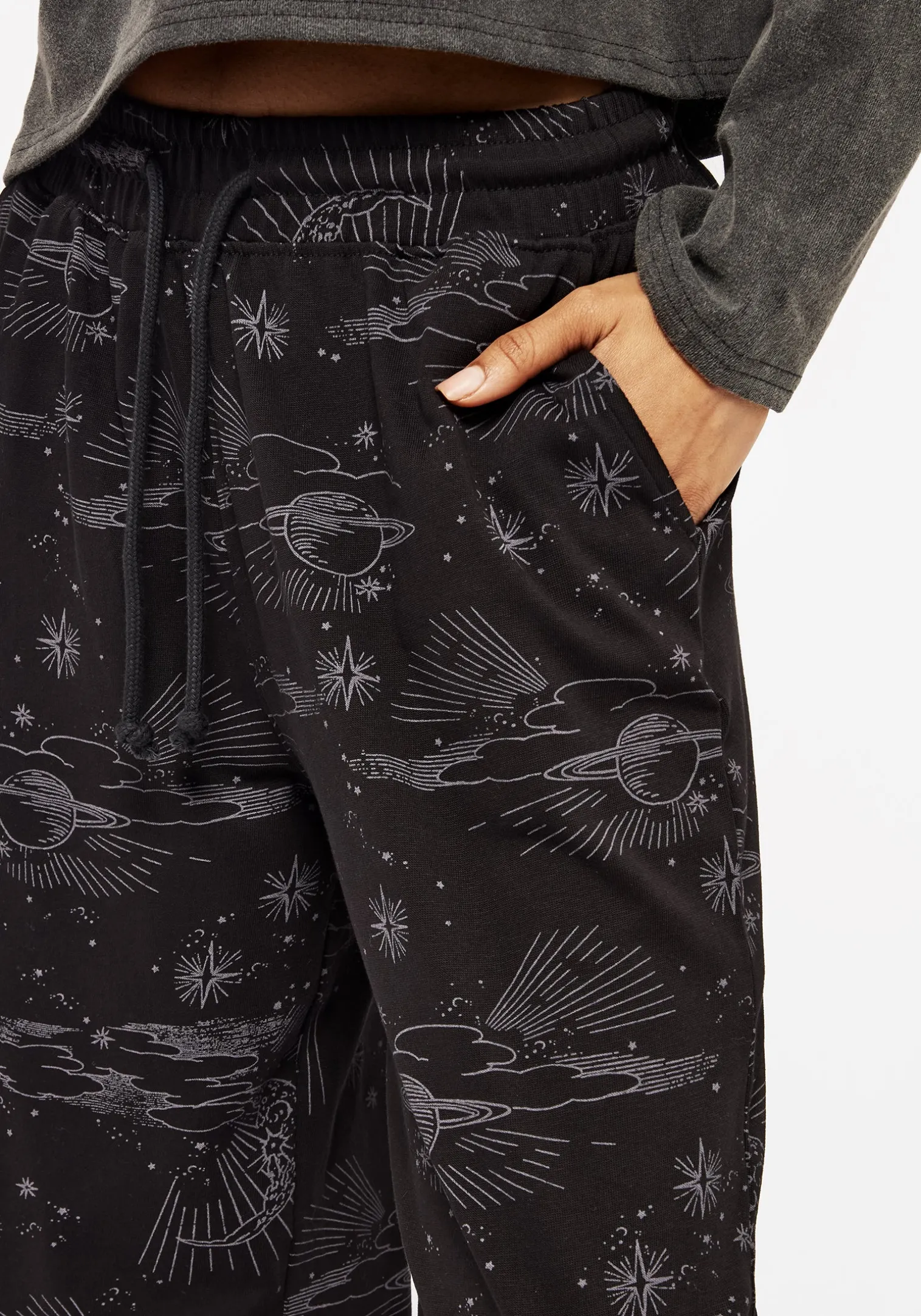 Cosmic Wide Leg Pyjama Bottoms