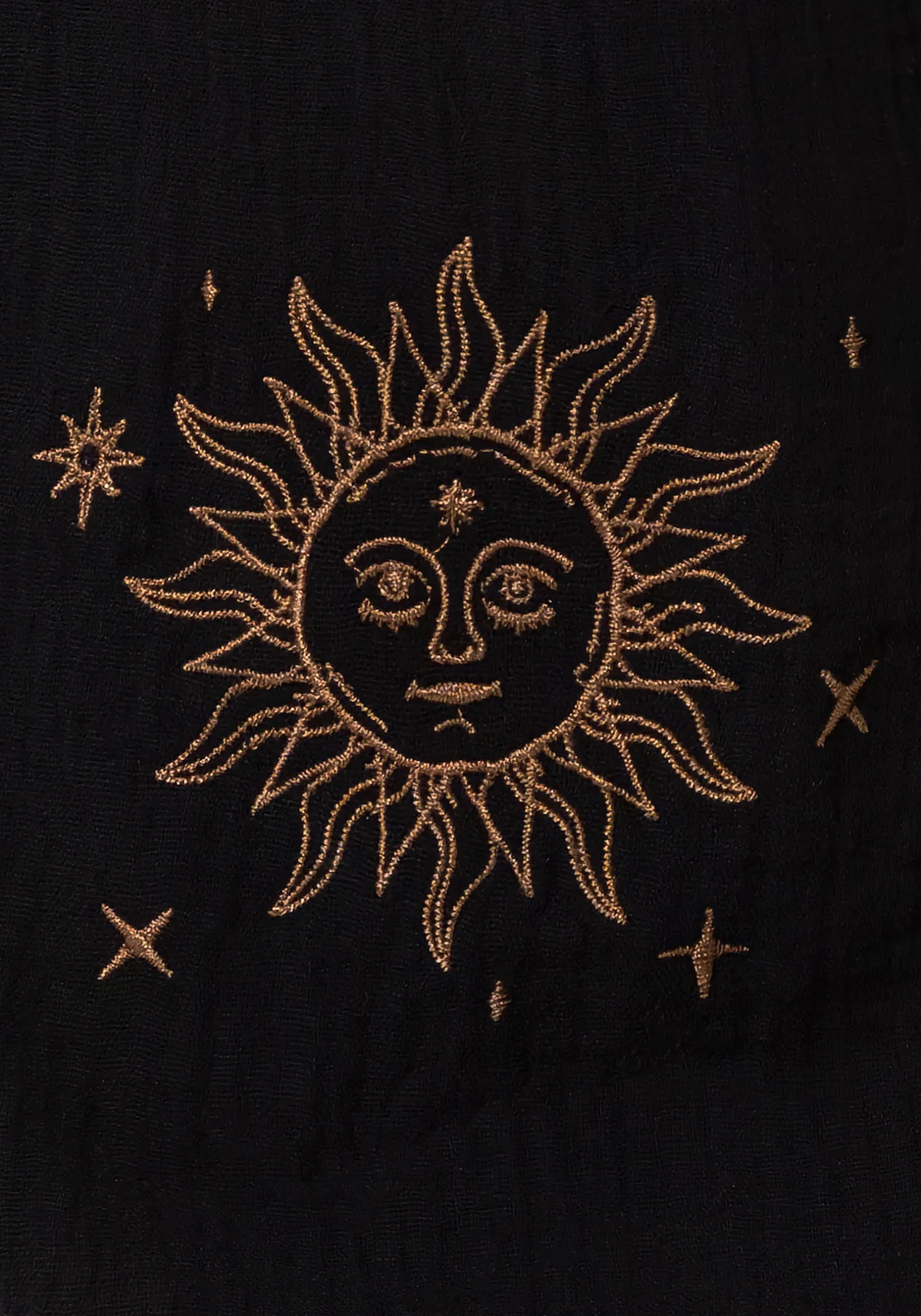 Cosmos Embroidered Wide Leg Trousers