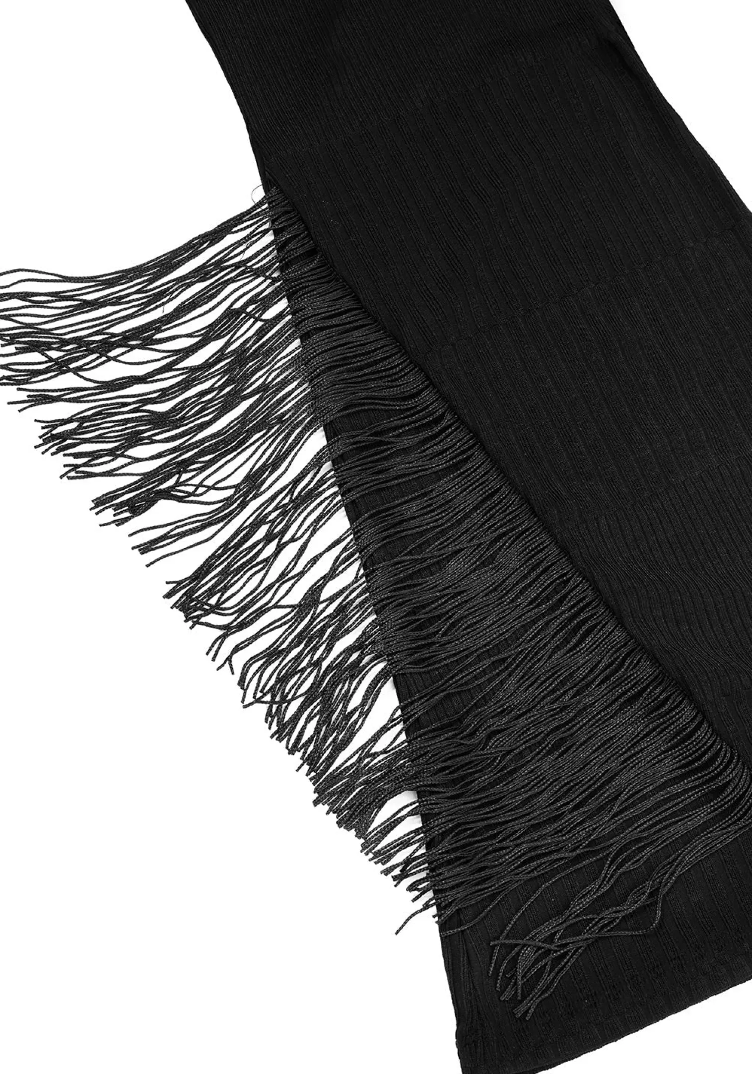 Coyote Fringed Jersey Flares