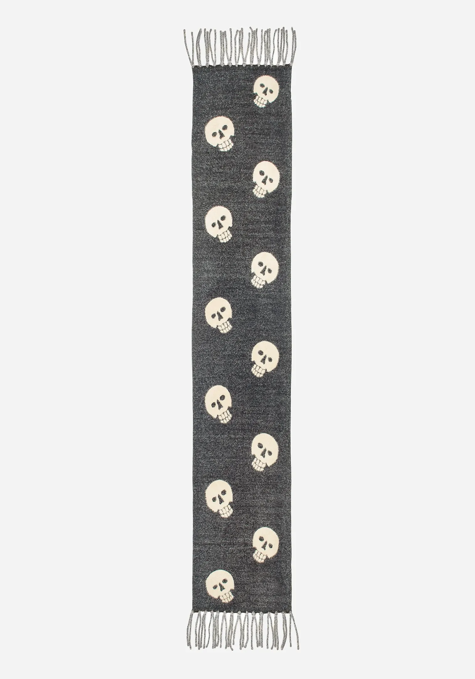 Crania Skull Knit Scarf