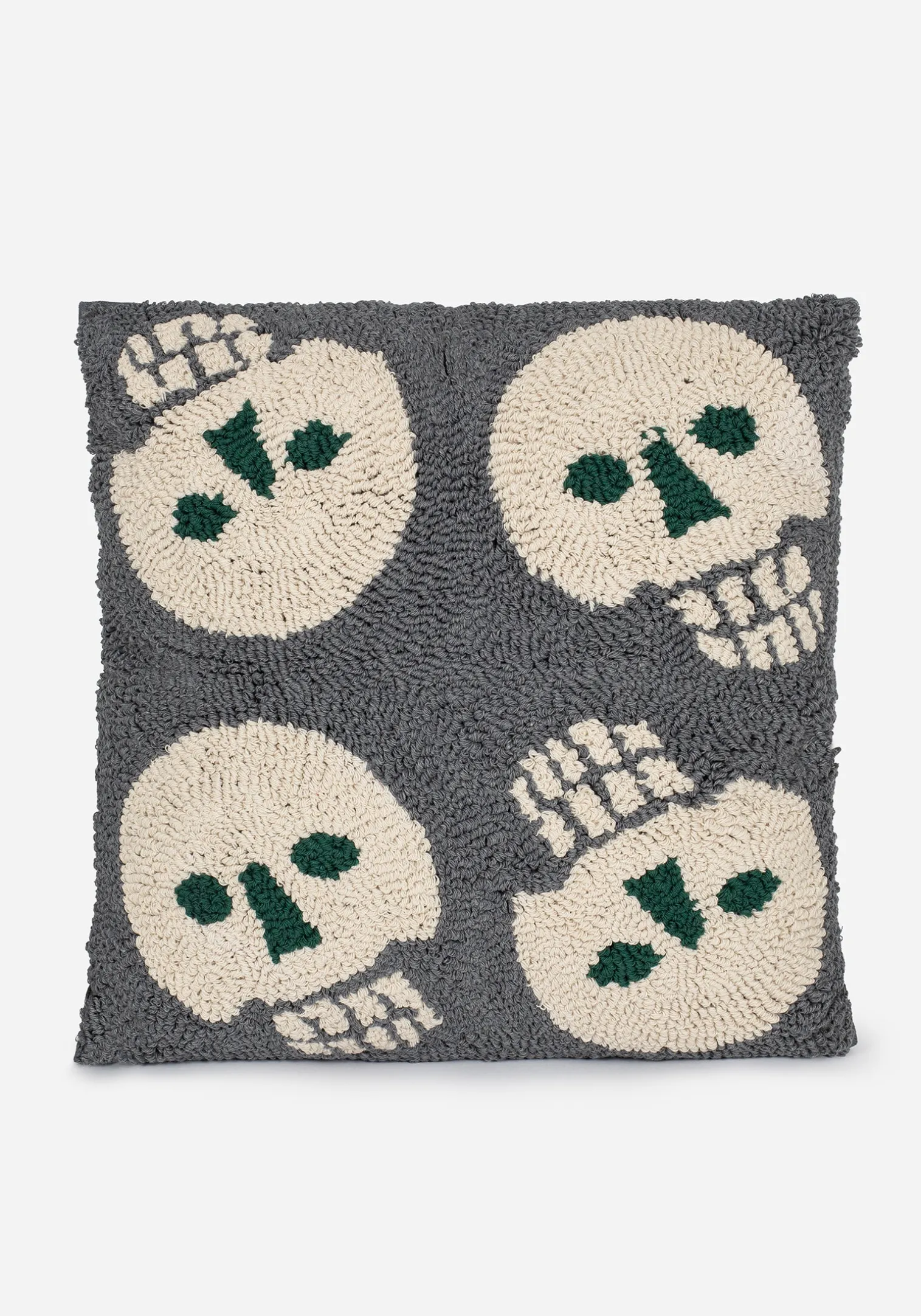 Crania Skull Tufted Cushion