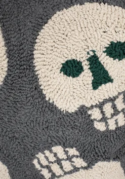 Crania Skull Tufted Cushion