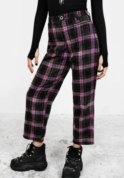 Crush Crop Trousers