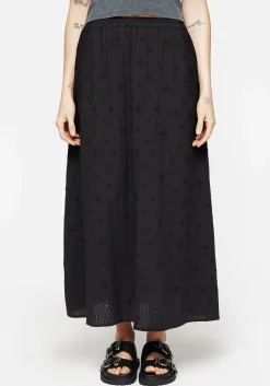 Crux Broderie Midaxi Skirt