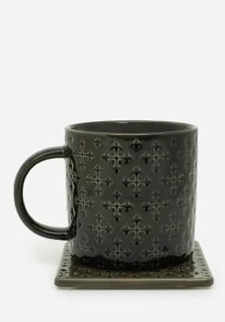 Crux Debossed Ombre Mug (4 Piece Set)