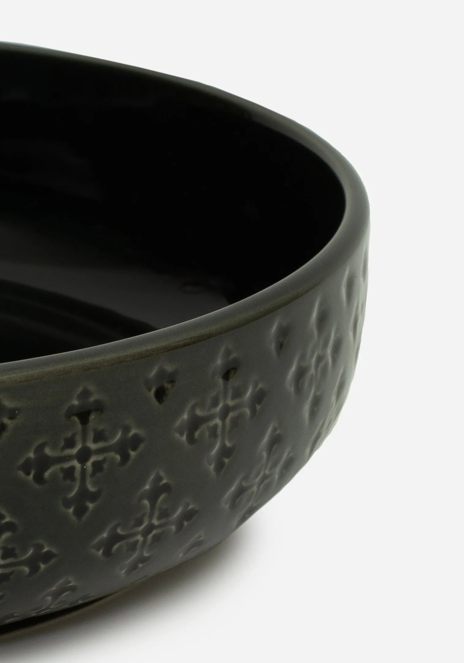 Crux Debossed Ombre Pasta Bowl (4 Piece Set)