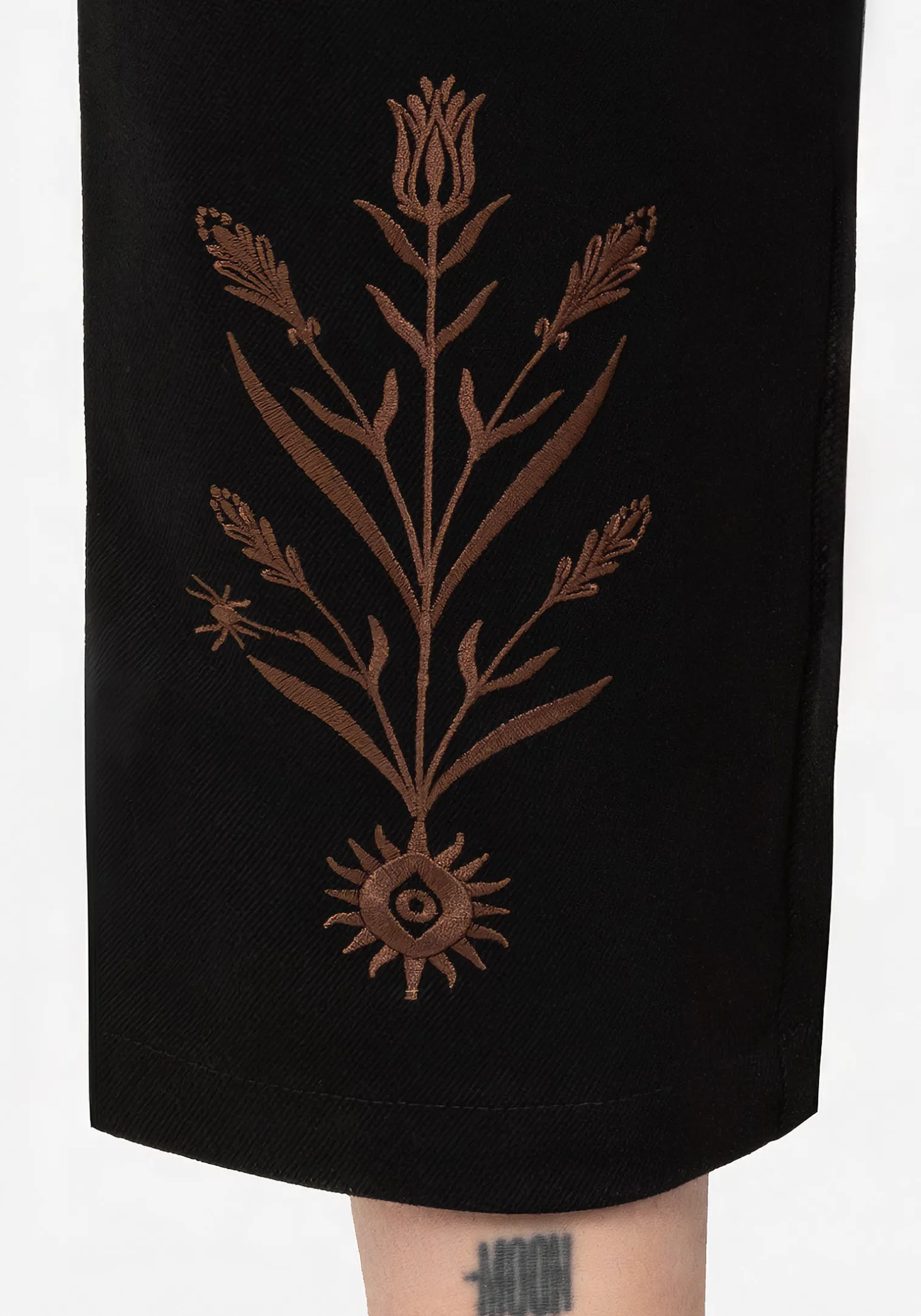 Cybele Embroidered Tapered Trousers