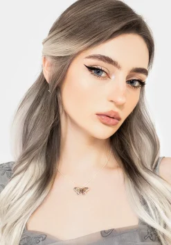 Cyrus Moth Necklace