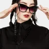 Dagger Cat Eye Sunglasses