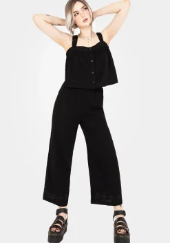 Damara Embroidered Cotton Button Up Blouse