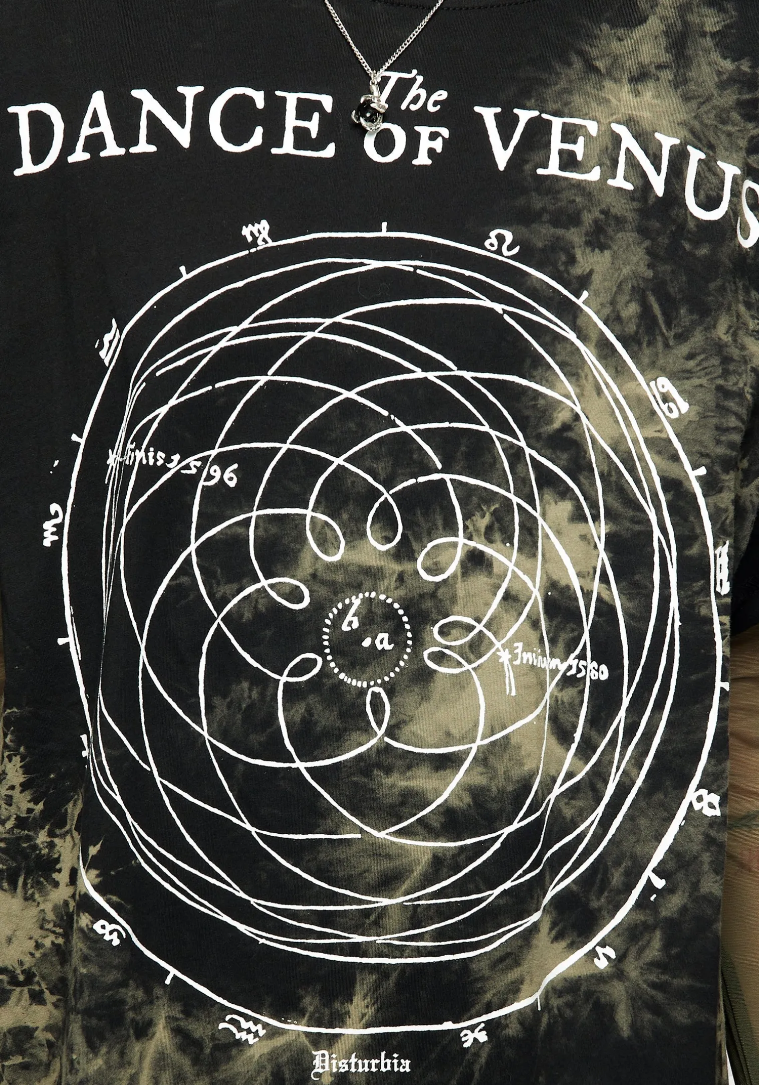 Dance Of Venus Tie Dye T-shirt Dress