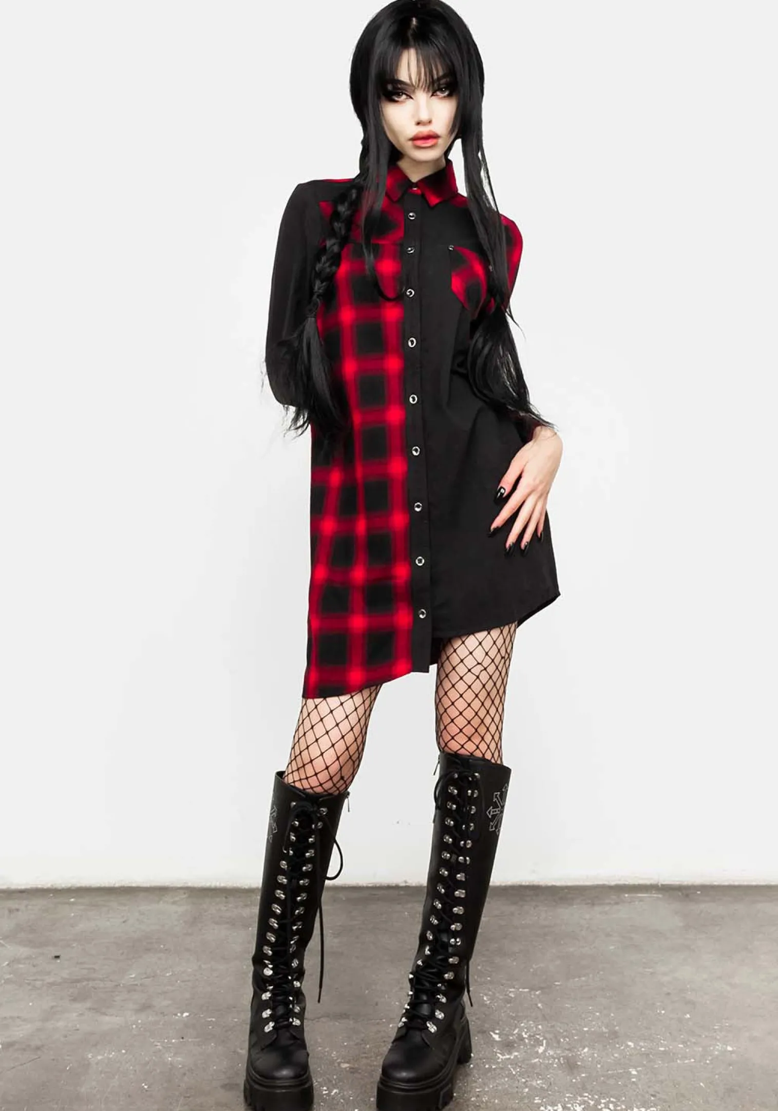 Danger Deconstructed Shirt Dress