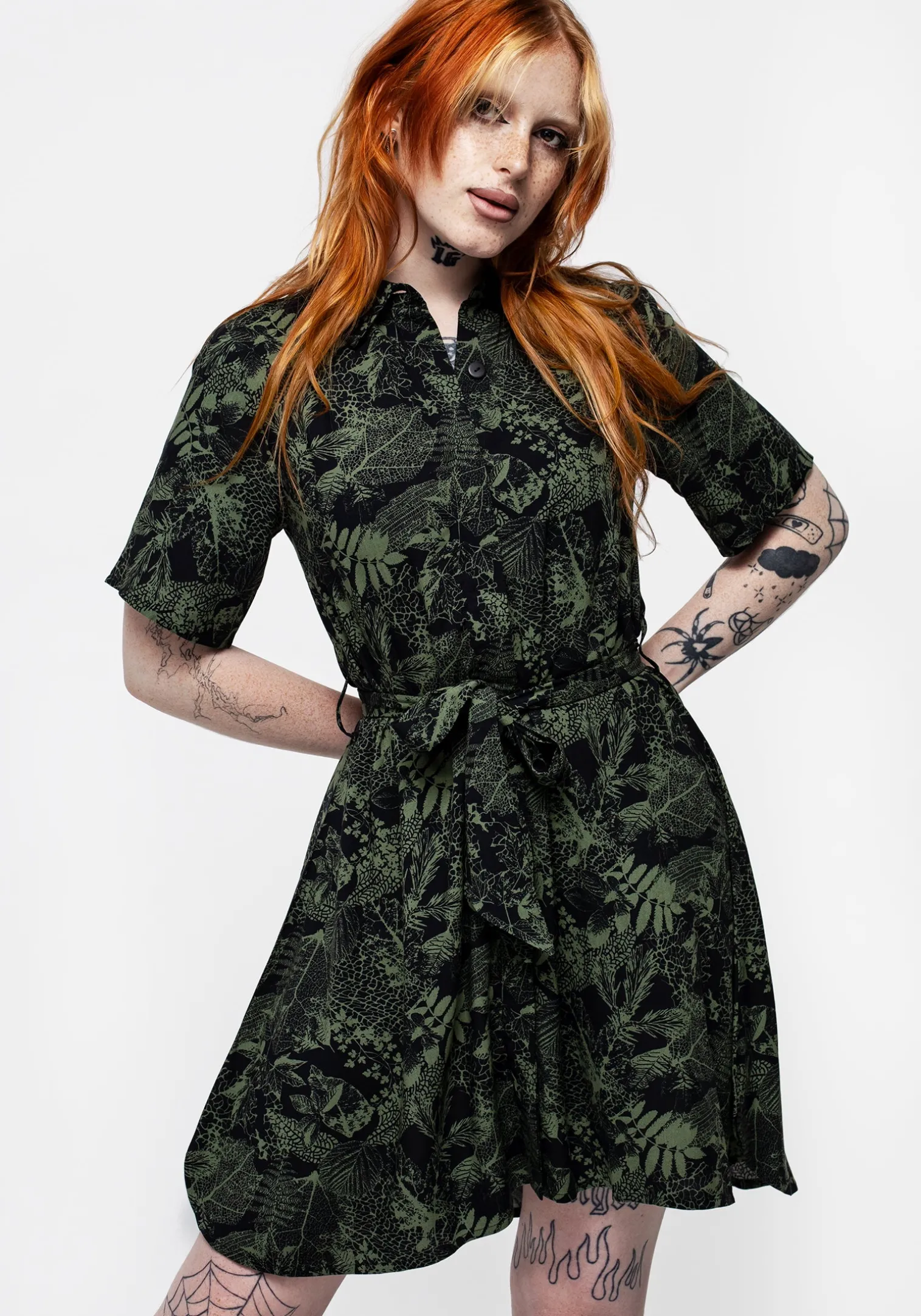 Daphne Mini Shirt Dress