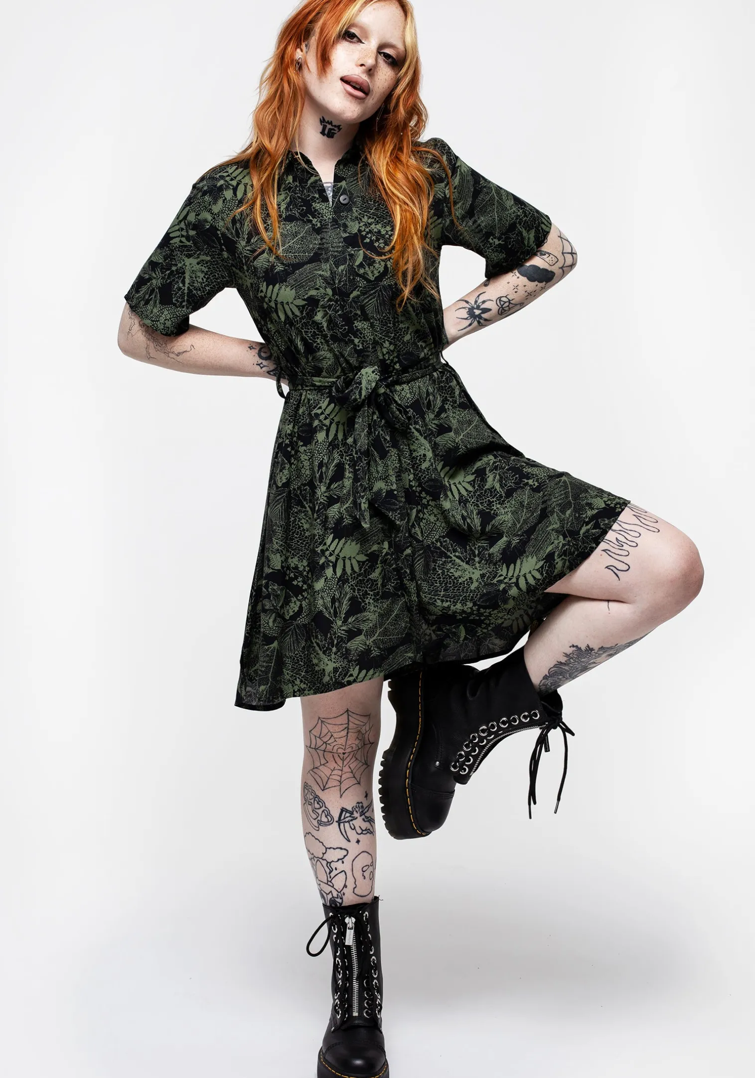 Daphne Mini Shirt Dress