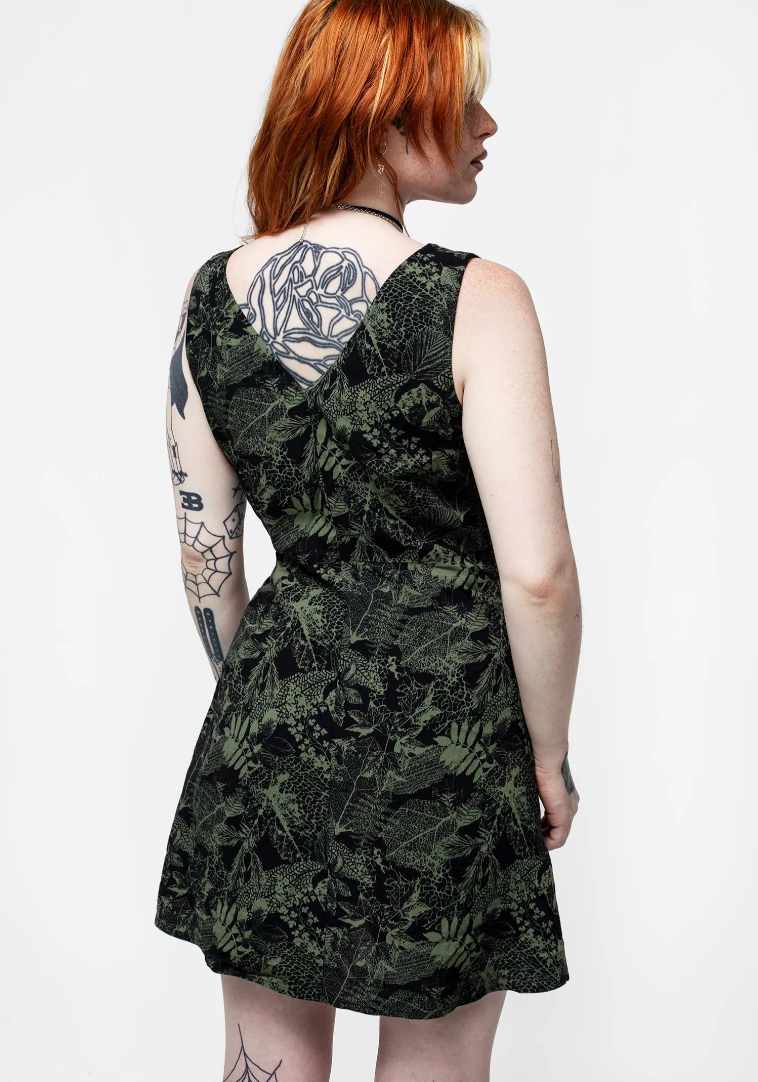Daphne V-Neck Mini Dress