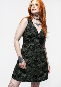 Daphne V-Neck Mini Dress