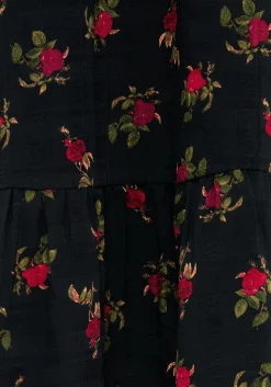 Darcey Floral Print Chiffon Midaxi Dress