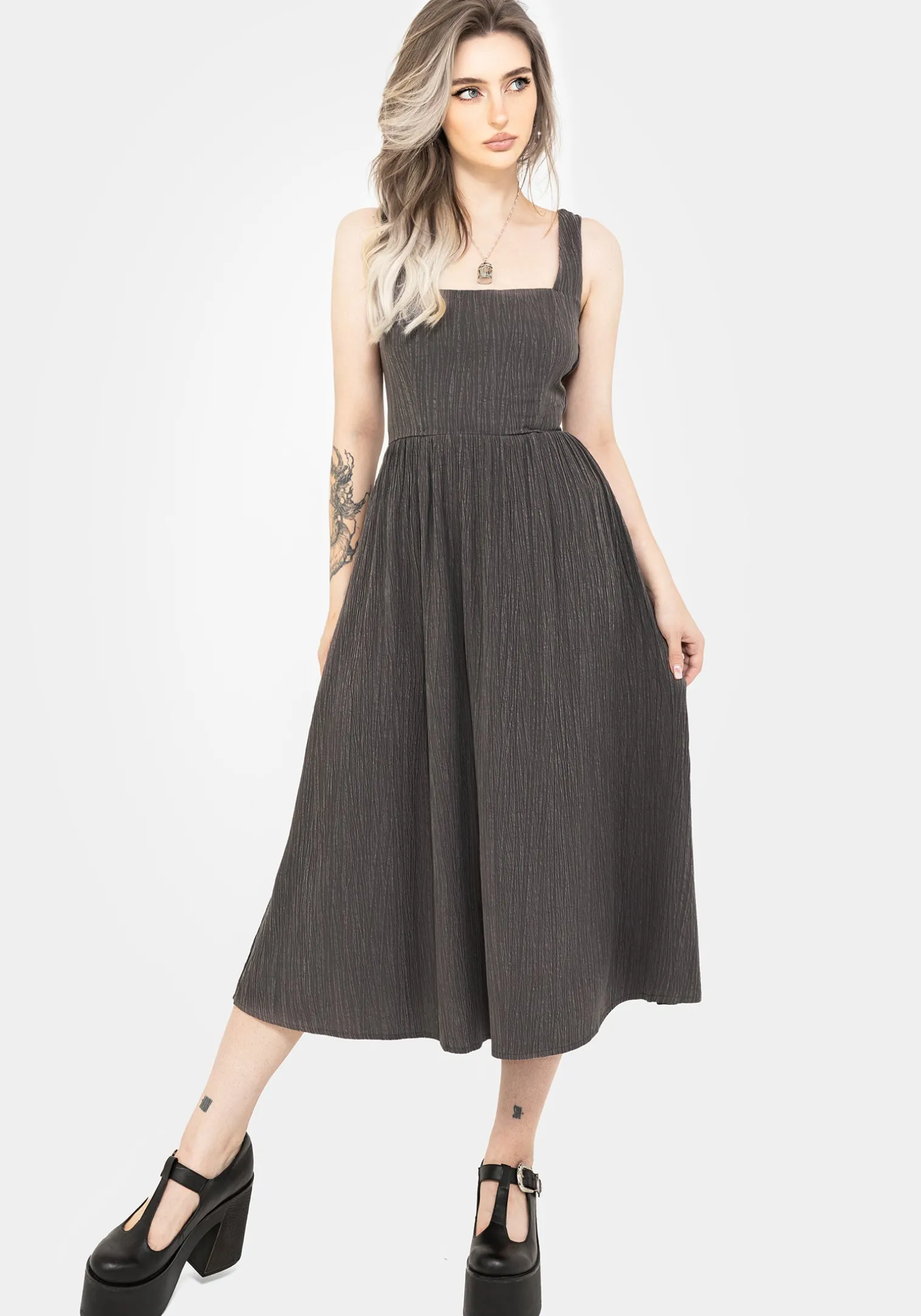 Darkside Corset Midi Dress