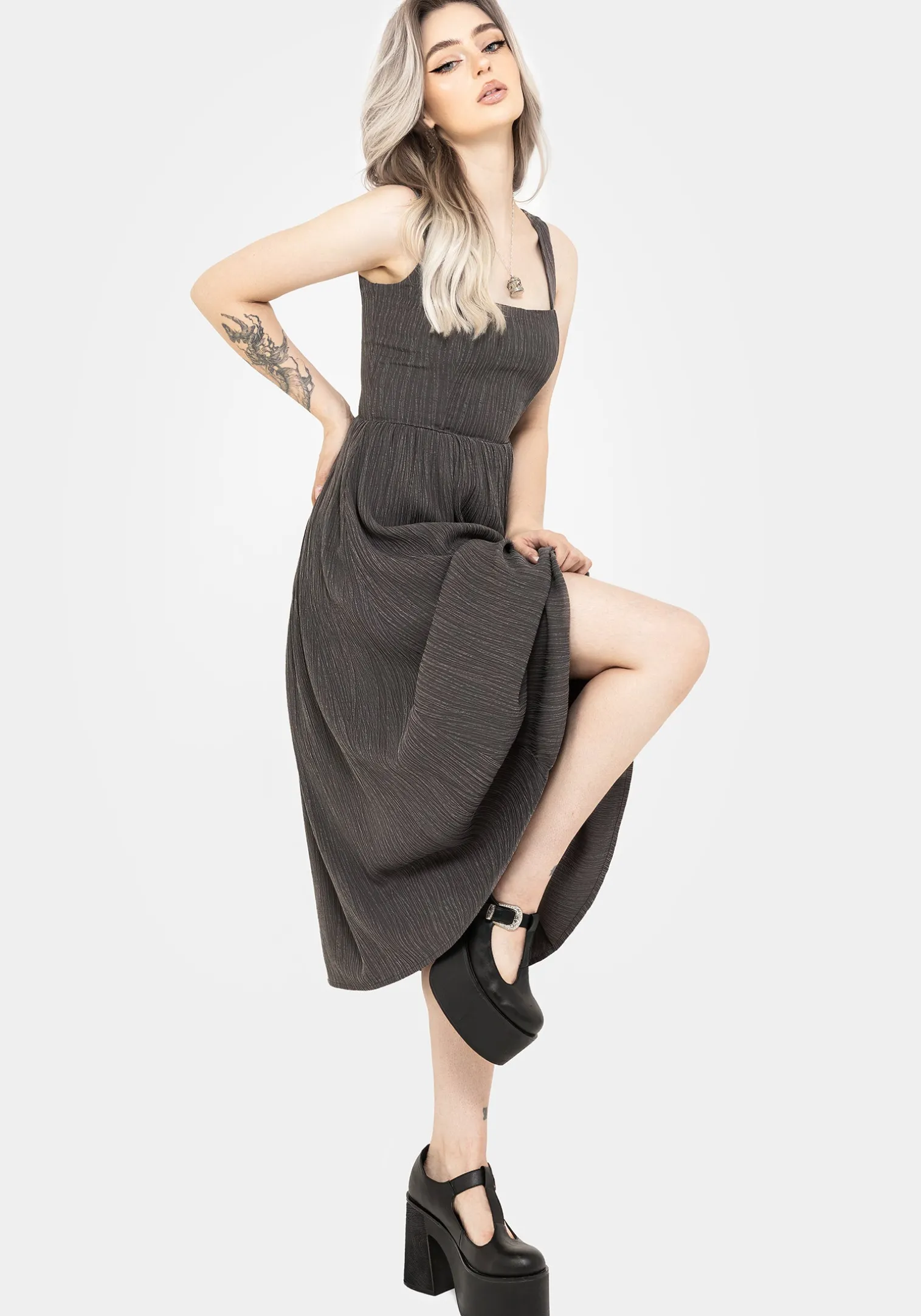 Darkside Corset Midi Dress