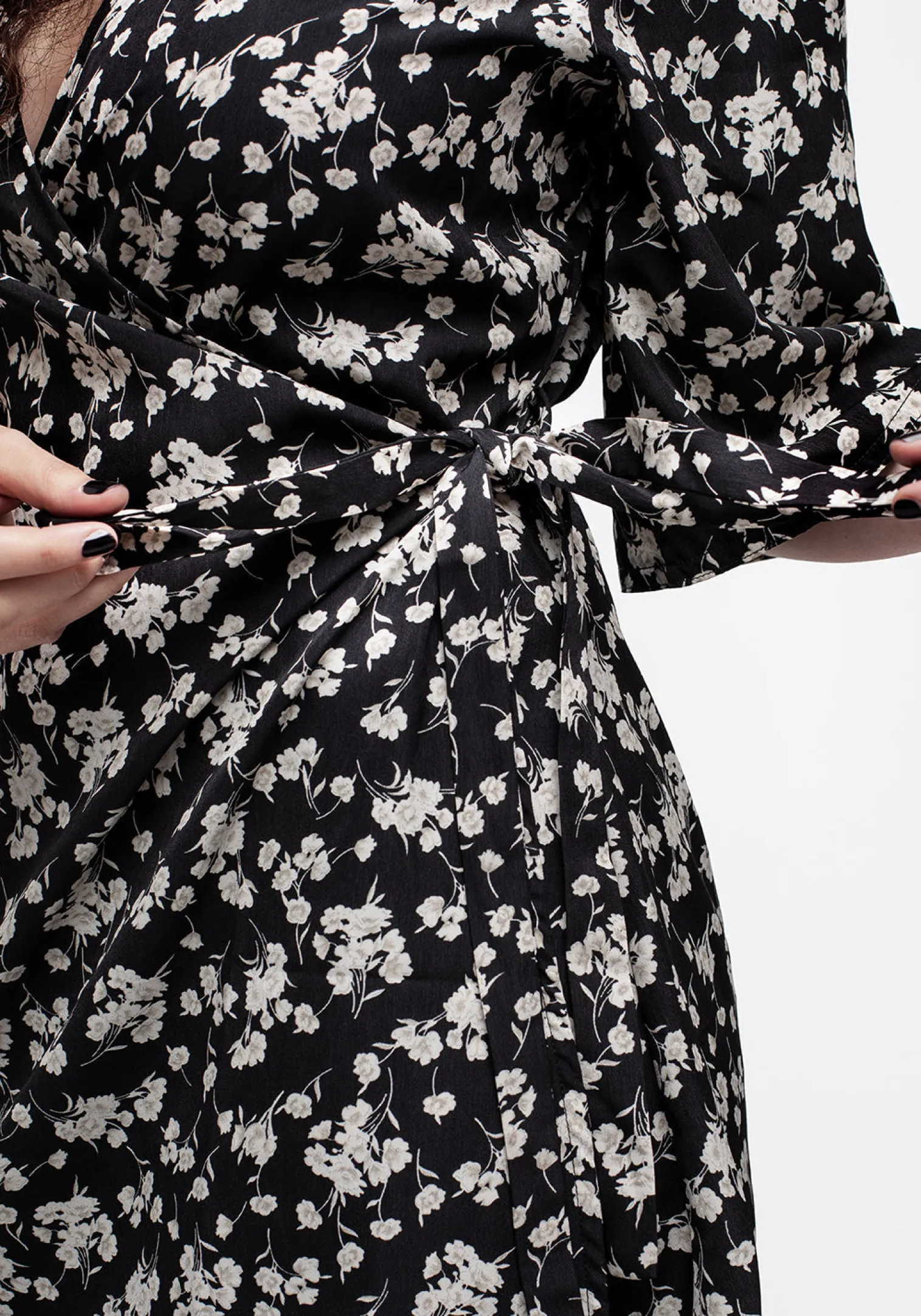 Demeter Print Kimono Mini Dress