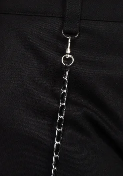 Descent Chain Wide Leg Trousers
