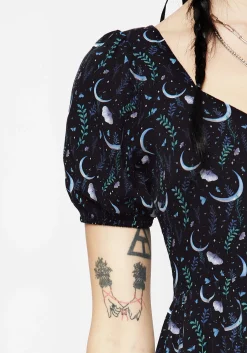 Diana Moon Moth Mini Dress