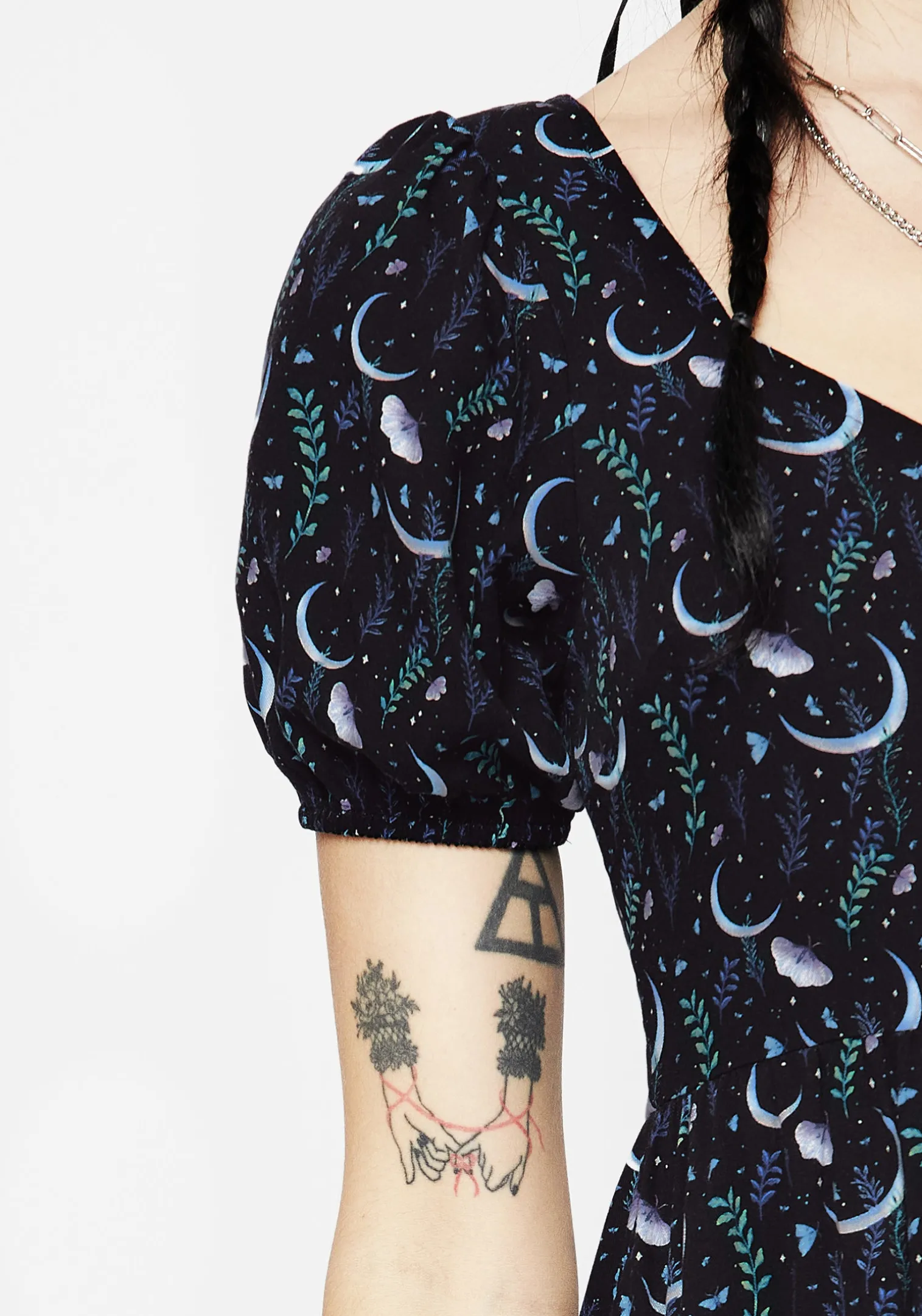 Diana Moon Moth Mini Dress