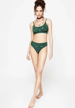 Dianne Fern Embroidered Bralet